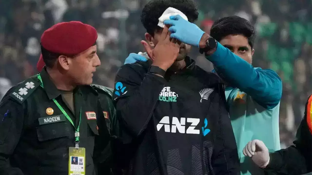 'Misjudgment': Former Pakistan Cricketer Blames Rachin Ravindra For Injury, Defends PCB On Lahore Floodlights