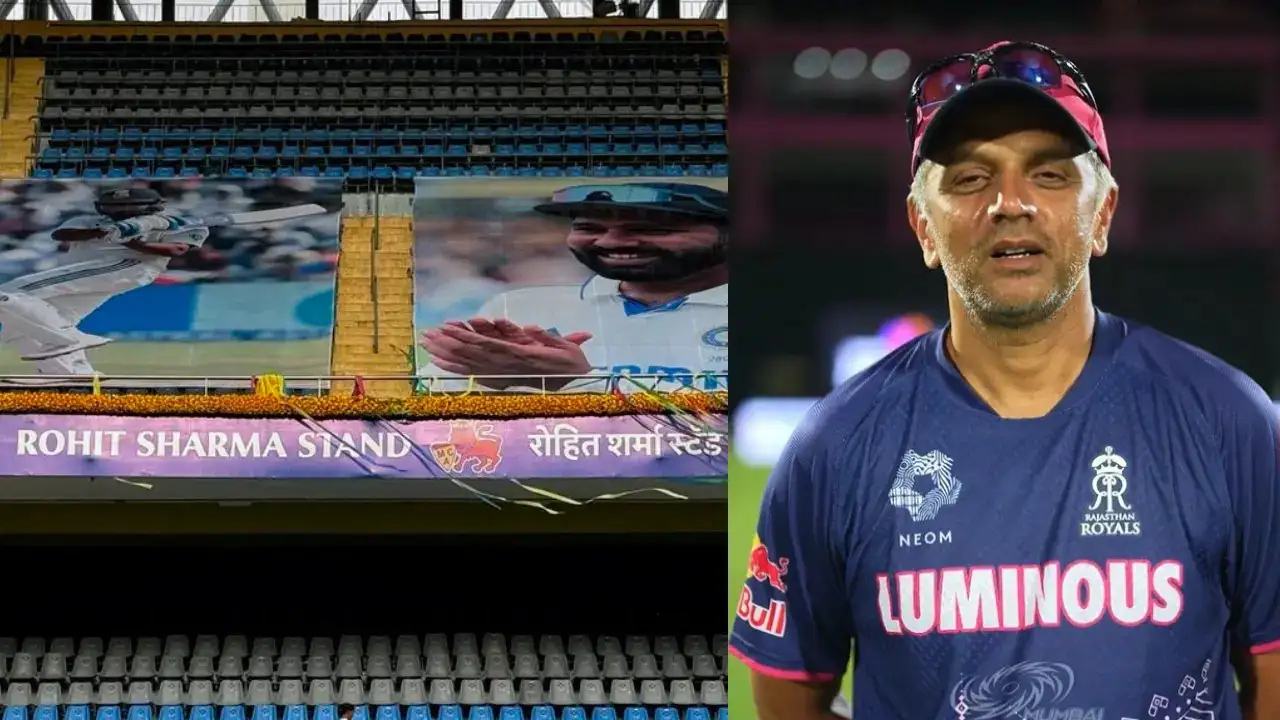 'Reward To Your Contribution': Rahul Dravid’s Heartfelt Tribute to Rohit Sharma On MCA Stand Inauguration