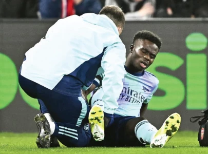 Saka out for 'many weeks' with hamstring injury
