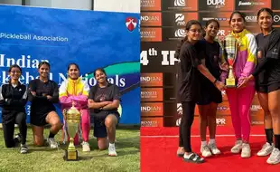 Gujarat Picklers Flourish On Opening Day Of 4th IPA Nationals Pickleball 2025 At Bennett University
