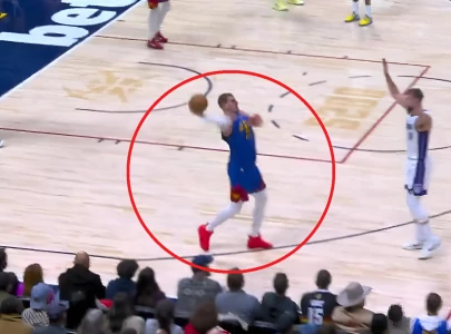 Watch: Jokic's incredible 66-ft three-pointer in win over Kings