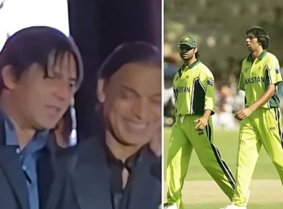 WATCH: Shoaib Akhtar, Mohammad Asif reunite in US
