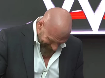 Watch: Triple H's emotional reaction to WWE Hall of Fame 2025 induction surprise