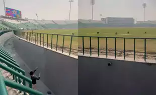 Champions Trophy Venue Gaddafi Stadium Introduces Deep Moat to Prevent Pitch Invasion