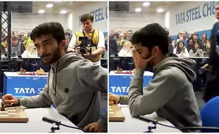 Gukesh Reacts in Agony and Despair After First Defeat as World Champion Against Praggnanandhaa