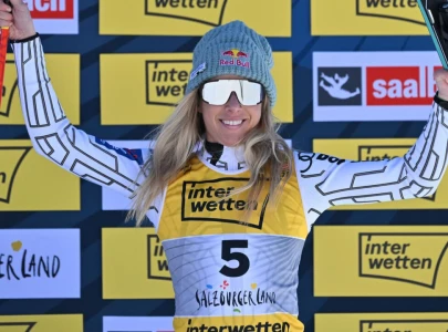 Ledecka's World Ski bronze helps 2026 Olympic bid