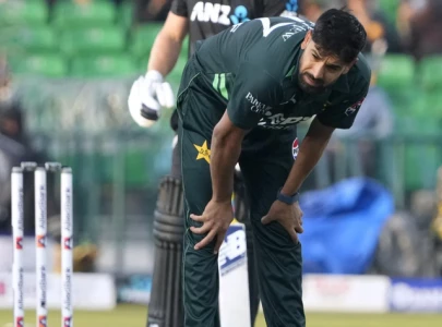Haris Rauf injured in the opening match of tri-nation series