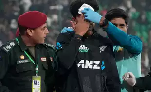 PCB Slammed For Poor Floodlights After Rachin Ravindra Suffers Scary Injury At Gaddafi Stadium