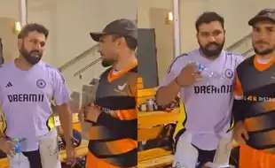 'Trying To Break My Foot': Rohit Sharma To Pakistan Pacer Ahead Of Champions Trophy, Video Goes Viral: Watch