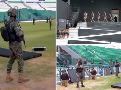 Champions Trophy 2025 preparations: Security drills held at Lahore's Gaddafi Stadium