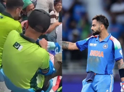 WATCH: Pakistani fan switches to India jersey during PAK vs IND match