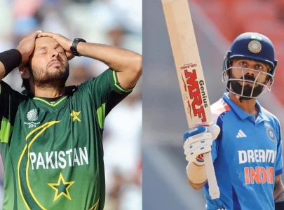 Virat Kohli equals Shahid Afridi's record after CT match against Pakistan