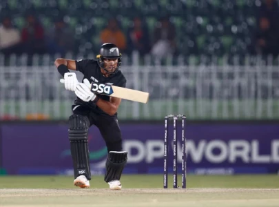 Champions Trophy: Ravindra's century steers NZ to recovery after early wicket losses