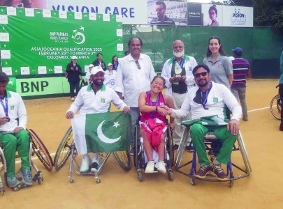 Pak get bronze in ITF Wheelchair Tennis