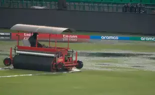 PCB Left Red-Faced As Roof Of New Rs 563 Crore Gaddafi Stadium Leaks Just Four Days Before Champions Trophy Semi-Final- WATCH