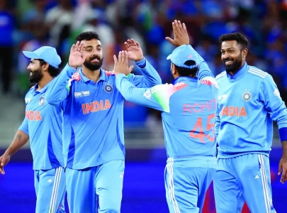 Ind thrash NZ to top Group A