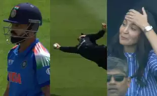 Glenn Phillips Repeats Rizwan Stunner; Kohli Left Shell-Shocked In 300th ODI; Anushka In Disbelief - Watch