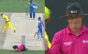 IND Vs AUS, Champions Trophy: Rohit Sharma Almost Hits Umpire With Powerful Shot; Scared Reaction Goes VIRAL- WATCH