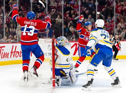 Sabres vs Canadiens 3-4: Matheson scores in OT as Canadiens extend win streak