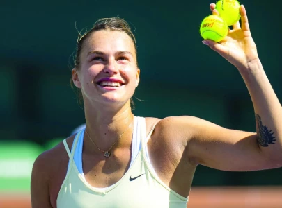 Sabalenka swoons over new court surfaces