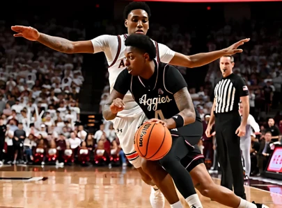 Auburn vs Texas A&amp;M 72-83: Aggies win first-ever game against No. 1 team