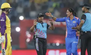 Kerr, Matthews Shine As Mumbai Indians Near Playoff Spot With Six-Wicket Win; UP Warriorz On Verge Of Elimation