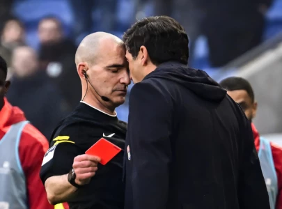 Lyon manager Paulo Fonseca given 9-month suspension for referee confrontation