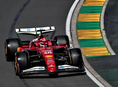 Leclerc tops F1 Aussie Grand Prix practice, Verstappen and Hamilton struggle