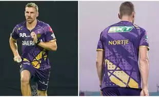IPL 2025: KKR’s Anrich Nortje Fires Up Training but Cautions ‘Aaram Se’ Before Full-Throttle