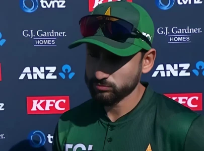 Captain Salman Ali Agha reacts to Pakistan's crushing defeat by New Zealand