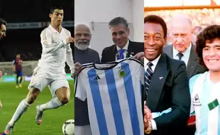 Not Pele Or Ronaldo! PM Narendra Modi Hails Argentina Legends As 'Greatest Footballers Of All Time'