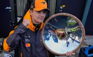 Lando Norris Wins Season Opening Australian GP, Lewis Hamilton Finishes 10th On Ferrari Debut