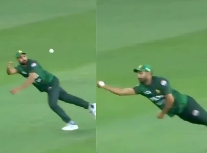 WATCH: Haris Rauf’s stunning catch against New Zealand's Finn Allen