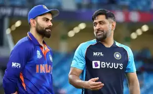 MS Dhoni Refuses To Reveal Details Of 'Message' He Sent To Virat Kohli In 2022
