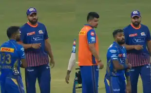 Rohit Sharma Rushes To MI's Rescue; Tactical Masterstroke Helps Hardik Pandya Dismiss Pooran - Watch