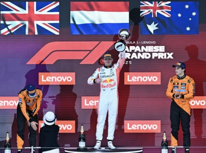 Verstappen wins Japan GP for the 4th time