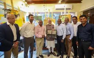 WATCH: PM Narendra Modi Meets Members Of Sri Lanka's 1996 World Cup-Winning Team During His Visit To Island Nation