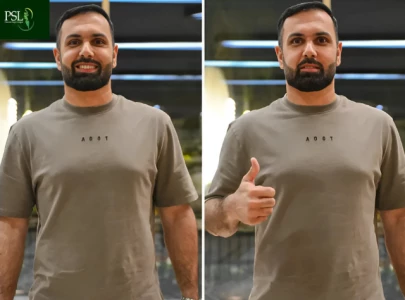 Watch: Mohammad Nabi arrives to Karachi Kings training camp for HBL PSL X