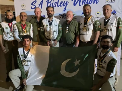 Pakistan’s long range rifle team clinches double gold in South Africa, making history