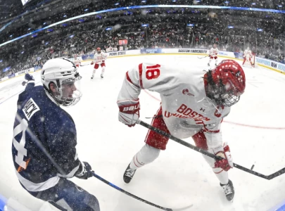 Penn State Hockey's cinderella run ends as Boston University routs them 3-1