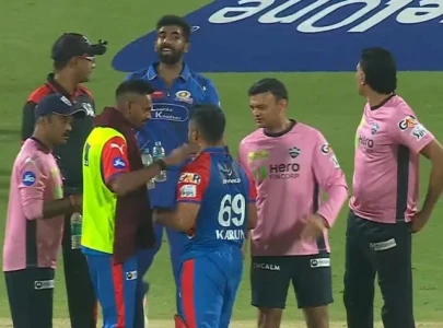 Karun Nair, Jasprit Bumrah clash in heated moment during IPL 2025