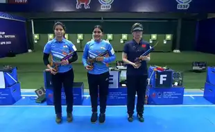 Suruchi Singh Wins Back-To-Back World Cup Golds, Silver For Manu Bhaker