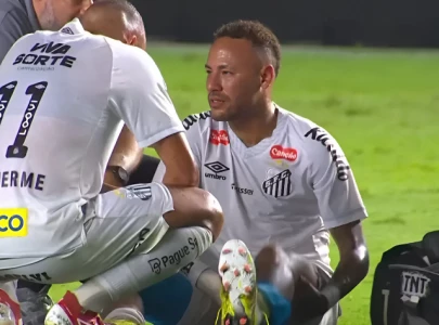 Neymar leaves pitch in tears after latest injury setback