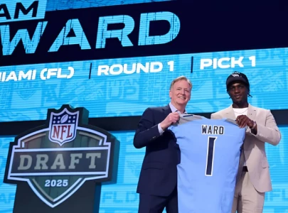 Full roundup from 2025 NFL Draft round 1 as Cam Ward becomes No. 1 pick