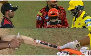 Ravindra Jadeja in Despair After Gauge Test Failure On Bat Raises Eyebrows in IPL 2025