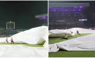 KKR vs PBKS: ‘Absolute Chaos’, Wild Scenes as Rain, Strong Winds Cause Havoc at Eden Gardens