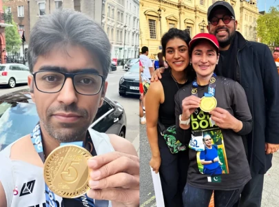 Pakistani runners impress during London Marathon 2025