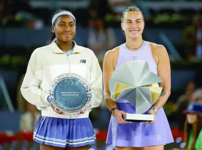 Sabalenka claims third Madrid Open crown