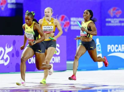 Mixed 4x100m relay makes global debut