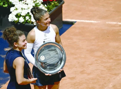 Paolini wins brace of Italian Open titles